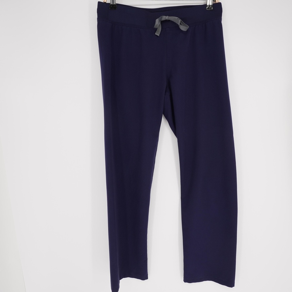 FIGS Pants Womens S Blue Technical Collection Scrub Flare Leg Drawstring T21003 - Picture 10 of 11
